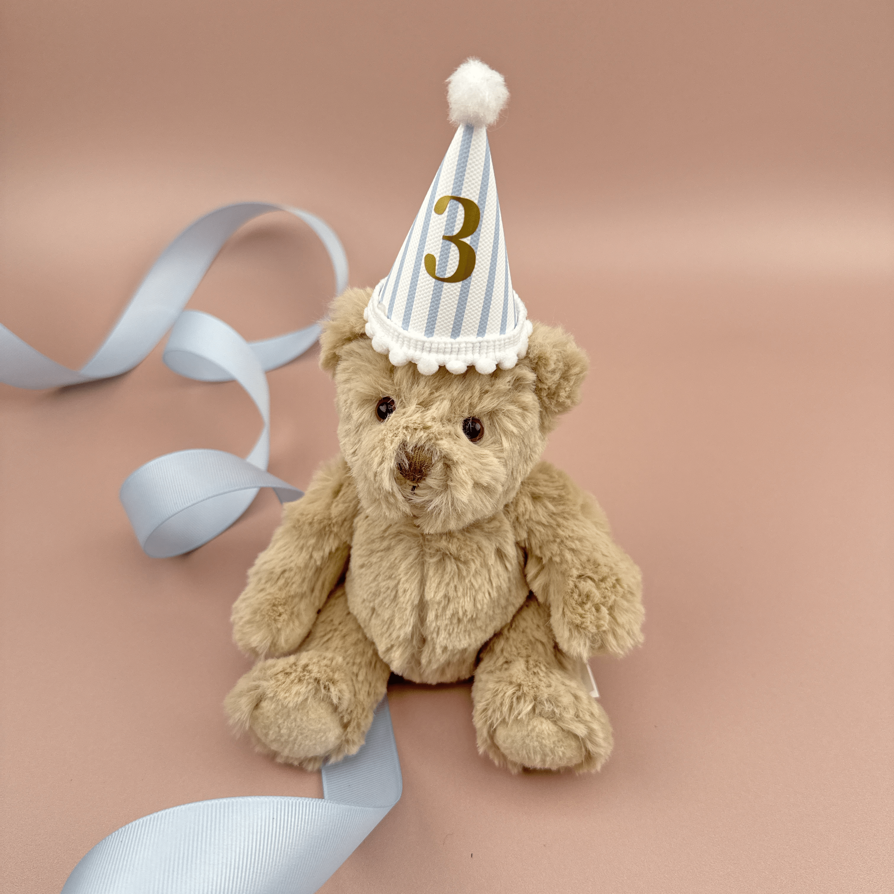 Teddy Bear & Personalised Party Hat Extra