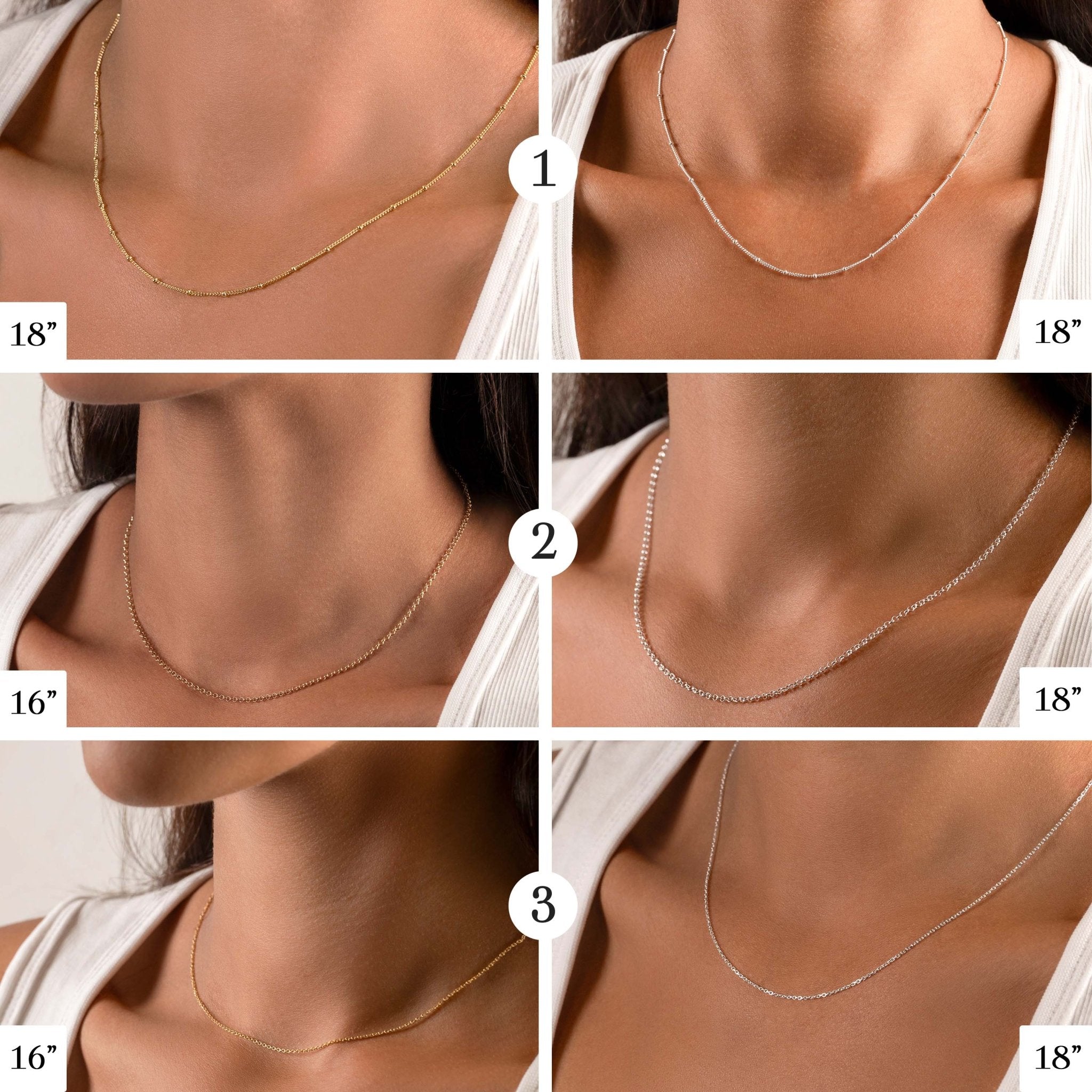 Vertical Name Necklace 18k gold plated jewellery personalised